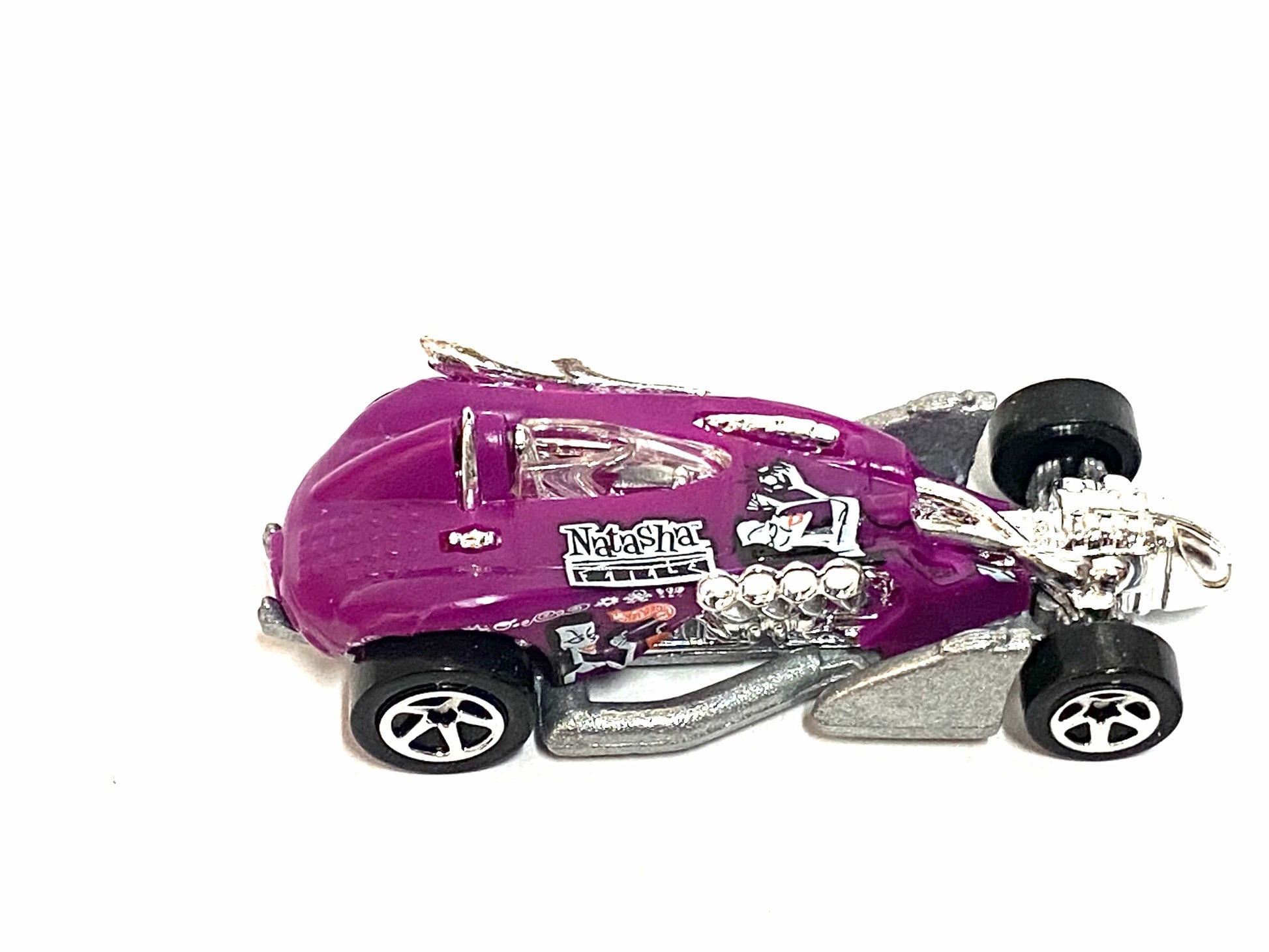 Loose Hot Wheels - Salt flat Racer - Purple Natasha Fatale