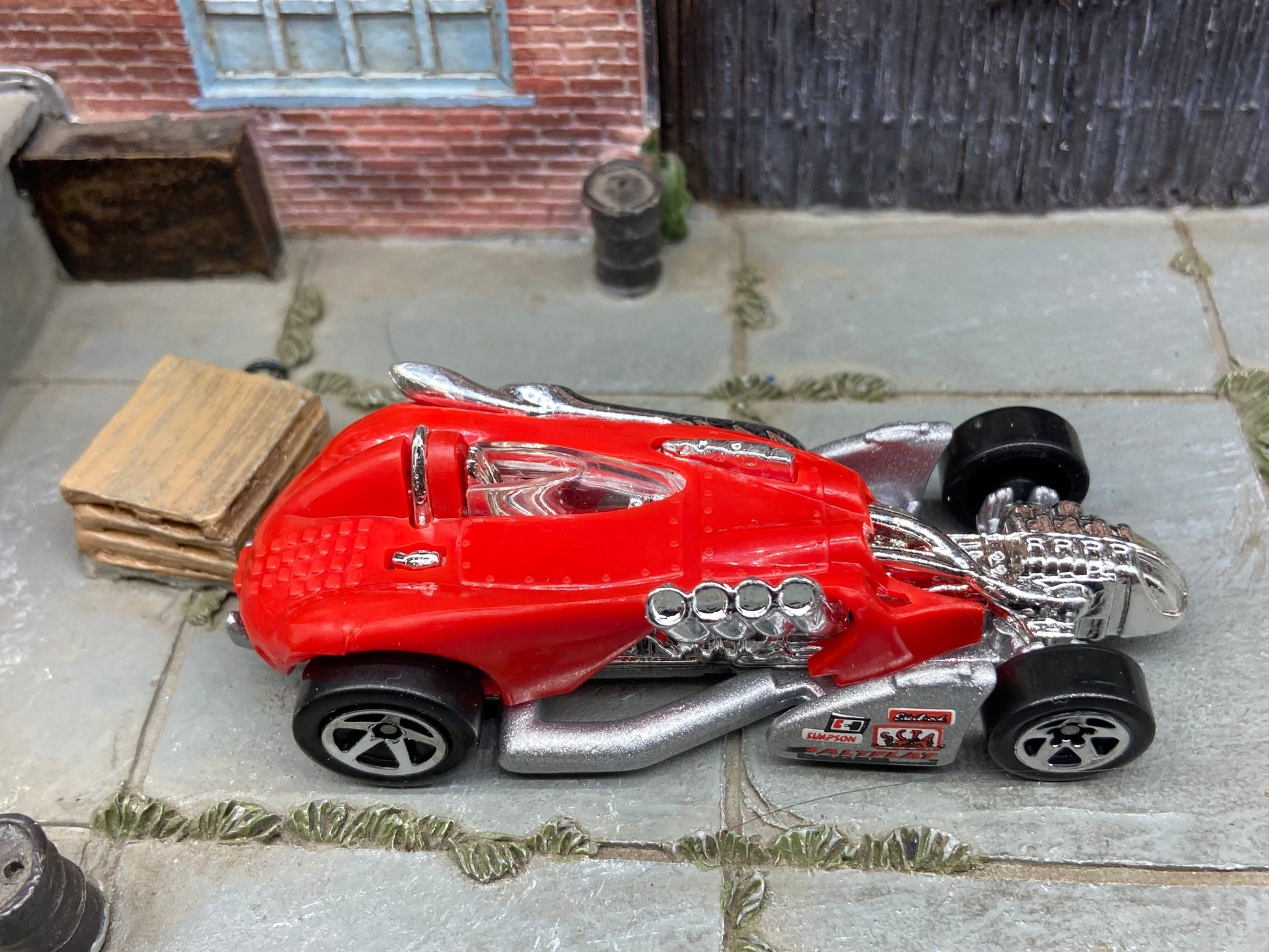 Loose Hot Wheels - Salt flat Racer - Red