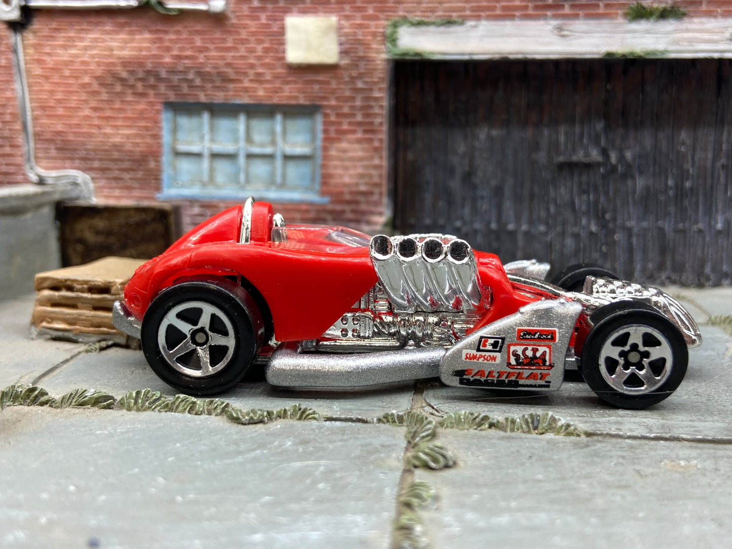 Loose Hot Wheels - Salt flat Racer - Red