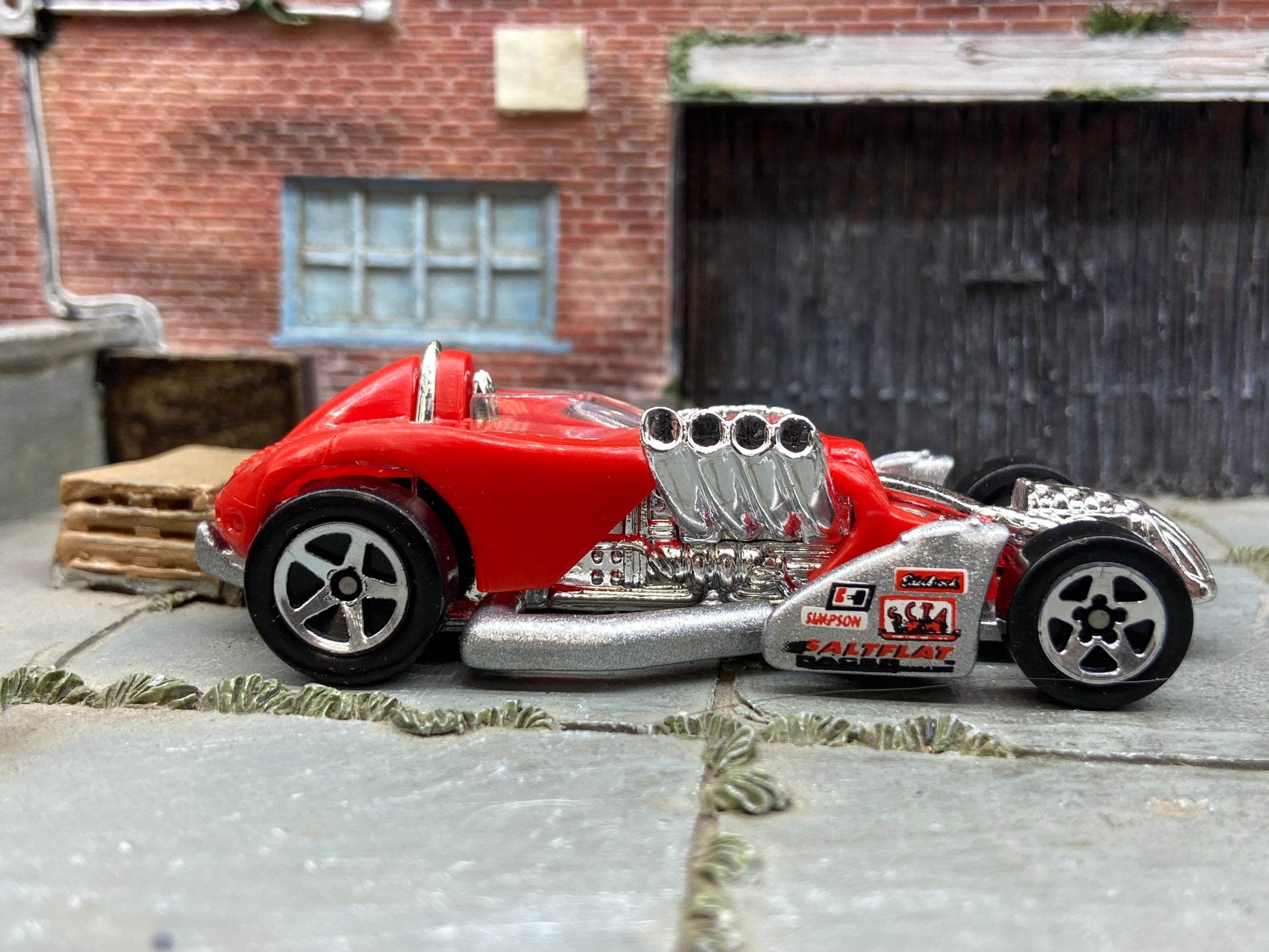Loose Hot Wheels - Salt flat Racer - Red
