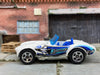 Loose Hot Wheels Shelby Cobra 427 S/C Dressed in White and Blue Speed Livery