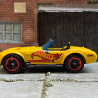 Loose Hot Wheels - Shelby Cobra 427 S/C - Yellow, Black, Red and Blue Hot Wheels