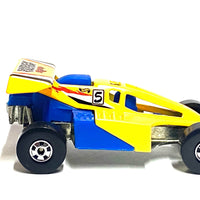 Loose Hot Wheels - Shock Factor Dune Buggy - Yellow and Blue