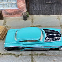 Loose Hot Wheels - So Fine (Buick) - Light Blue, Black and White