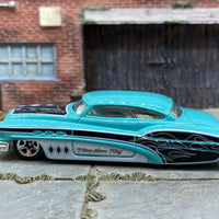 Loose Hot Wheels - So Fine (Buick) - Light Blue, Black and White