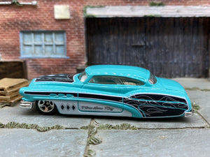 Loose Hot Wheels - So Fine (Buick) - Light Blue, Black and White