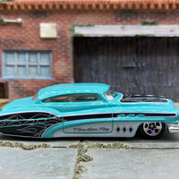Loose Hot Wheels - So Fine (Buick) - Light Blue, Black and White
