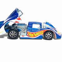 Loose Hot Wheels - Sol-Aire CX4 Race Car - Hot Wheels Blue