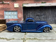 Loose Hot Wheels: Super Smooth Lowrider Truck - Blue