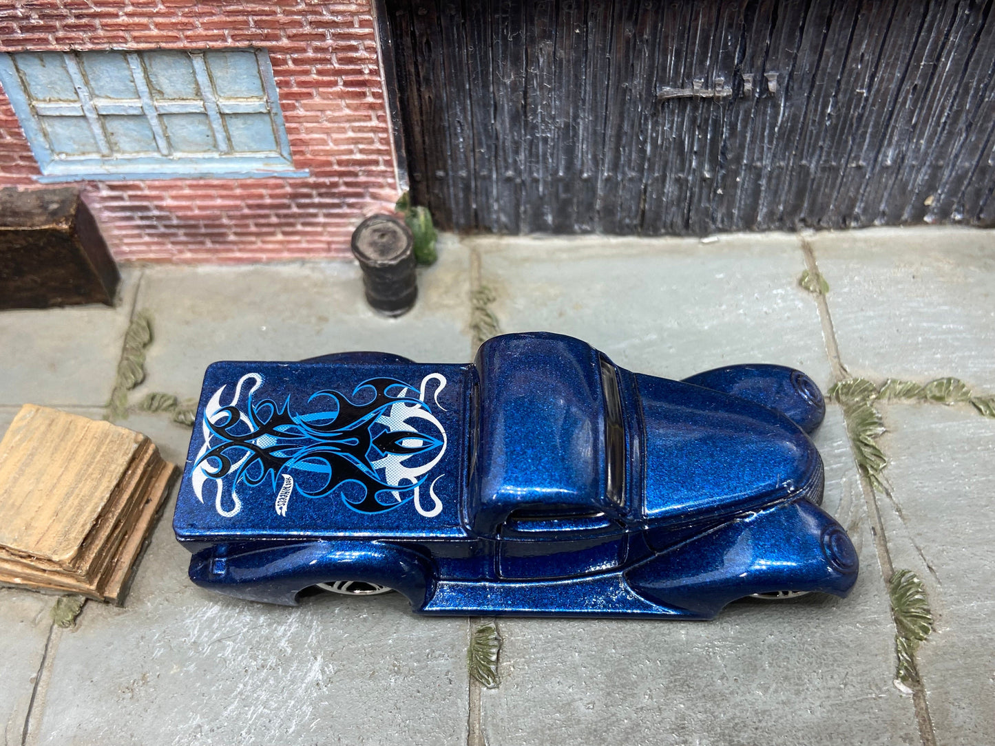 Loose Hot Wheels - Super Smooth Lowrider Truck - Blue