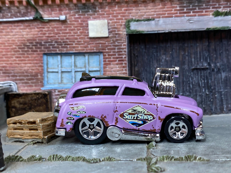 Loose Hot Wheels Surf n Turf Surf Wagon Purple Muncle Mikes