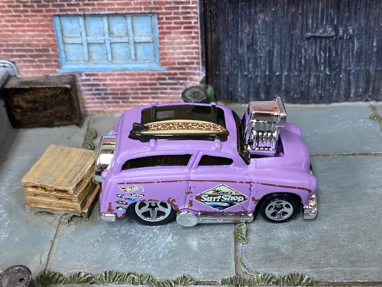 Loose Hot Wheels - Surf'n Turf Surf Wagon - Purple