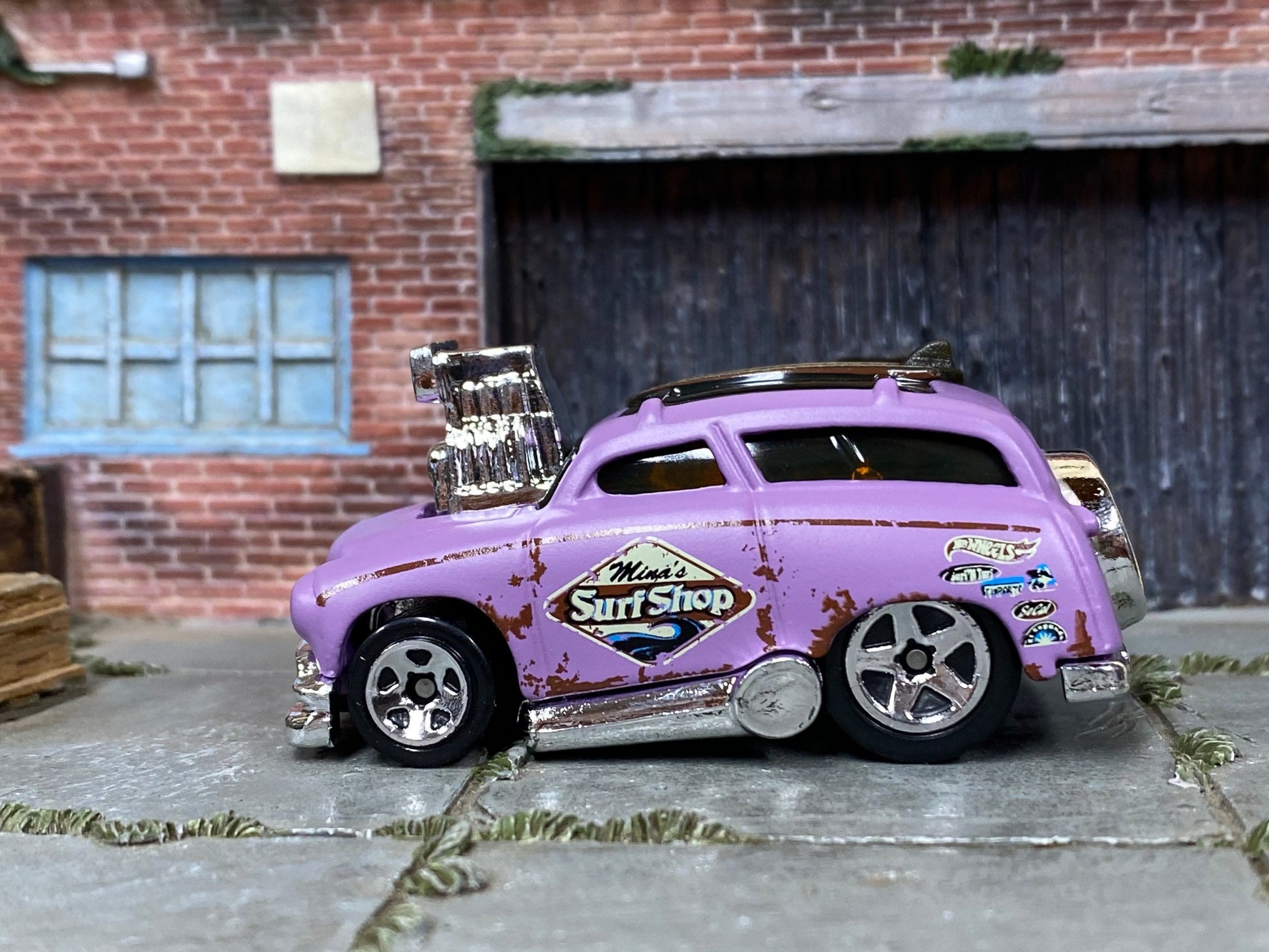 Loose Hot Wheels - Surf'n Turf Surf Wagon - Purple