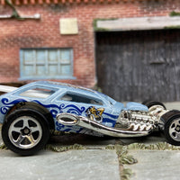 Loose Hot Wheels Surf Crate Hot Rod Dressed in Blue Wild Wave Livery