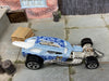 Loose Hot Wheels Surf Crate Hot Rod Dressed in Blue Wild Wave Livery