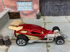 Loose Hot Wheels Surf Crate Hot Rod Dressed in Dark Red Woody Graphics
