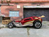 Loose Hot Wheels Surf Crate Hot Rod Dressed in Dark Red Woody Graphics