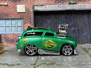 Loose Hot Wheels - Surf'n Turf Surf Wagon - Dark Green