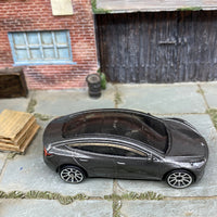 Loose Hot Wheels - Tesla Model 3 - Dark Gray