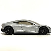 Loose Hot Wheels - Tesla Roadster - Silver