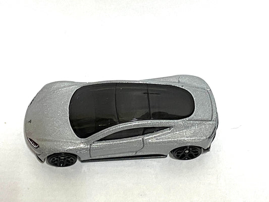 Loose Hot Wheels - Tesla Roadster - Silver