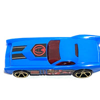 Loose Hot Wheels - The Gov'ner - Blue, Black and Red Iron Man