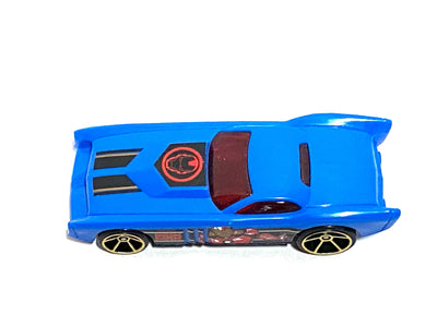Loose Hot Wheels - The Gov'ner - Blue, Black and Red Iron Man