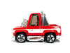 Loose Hot Wheels - Toon'd 1983 Chevy Silverado - Red and White