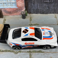 Loose Hot Wheels - Toyota Celica Race Car - Pikes Peak Red, White and Blue 8