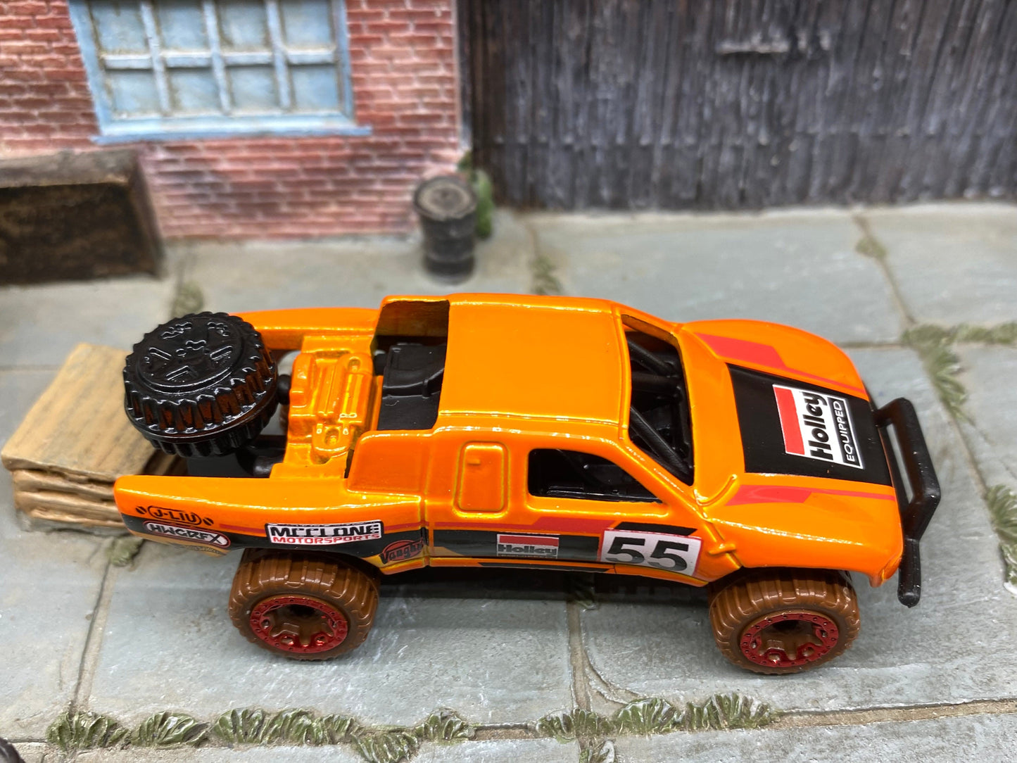 Loose Hot Wheels Toyota Tacoma Off Road 4x4 Baja - Holley 55 Orange