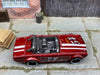 Loose Hot Wheels - Triumph TR6 - Dark Red and White 54