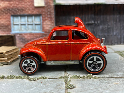 Loose Hot Wheels - Volkswagen VW Baja Bug - Orange