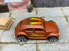 Loose Hot Wheels - Volkswagen VW Beetle Bug - Primer Red with Flames