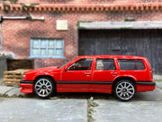 Loose Hot Wheels: Volvo 850 Estate - Red