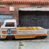 Loose Hot Wheels - VW Volkswagen T2 Pick Up - Pearl White and Gold 52nd Anniversary