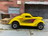 Loose Hot Wheels - Willys Coup Neet Streeter - Yellow and Red