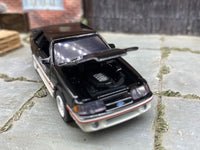 Loose M2 Machines Cars Flowtech 1988 Mustang GT Black and Gray– product image 2