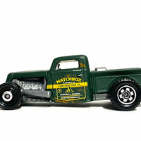 Loose Matchbox - 1935 Ford Pick Up Truck - Satin Green Matchbox Construction Livery