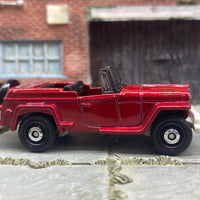 Loose Matchbox - 1941 Willys Jeepster - Dark Red