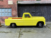 Matchbox 1956 Powell Sport Pick Up Truck in Yellow, loose diecast car