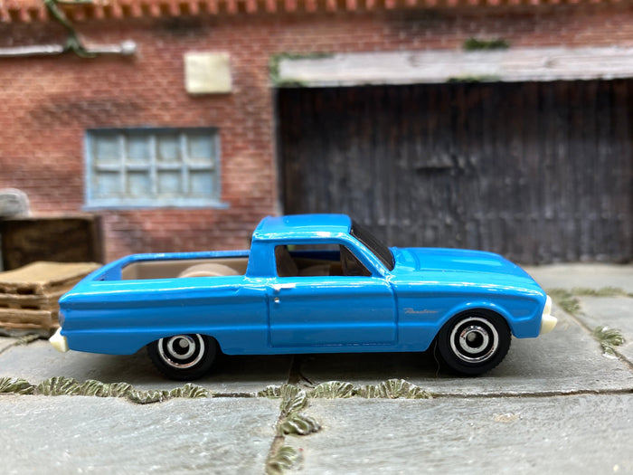 Matchbox 1961 Ford Falcon Ranchero light blue loose diecast - gallery image 1 of 3
