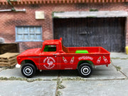 Loose Matchbox - 1962 Nissan Junior Mini Truck - Red, White and Green
