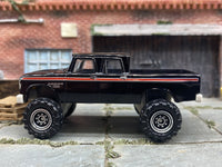 Matchbox 1968 Dodge D200 Off Road 4X4 Truck in Black, loose diecast car
