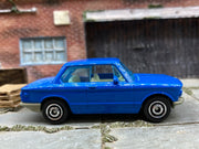 Matchbox 1969 BMW 2002 in Blue, loose diecast car