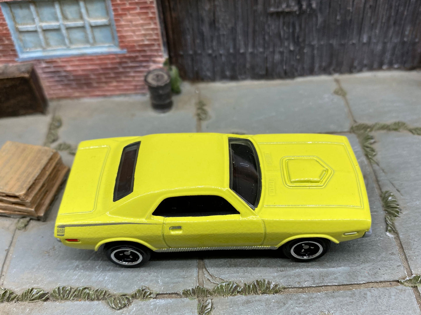 Loose Matchbox - 1970 Plymouth Cuda - Yellow