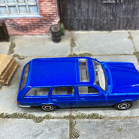 Loose Matchbox - 1980 Mercedes-Benz W123 Wagon - Dark Blue