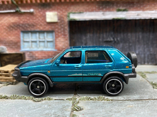 Loose Matchbox - 1990 VW Volkswagen Golf - Teal
