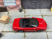 Matchbox 1998 Chevy Camaro SS Convertible Red loose diecast - side profile detail shot