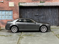 Matchbox 2015 Chrysler 300 in Dark Gray, loose diecast car
