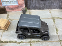Matchbox 2015 Kawasaki Teryx 4 LE dark gray loose diecast - gallery image 2 of 3